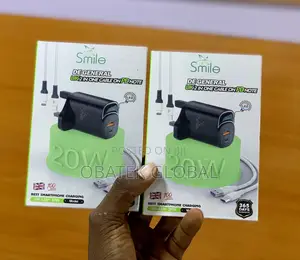 Smile PD 20watts Fast Charger With Led Light (DE GENERAL)