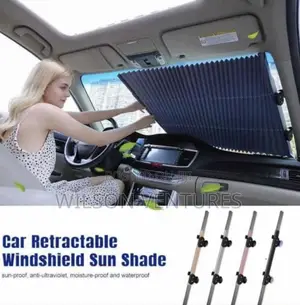Car Retractable Windscreen Sunshade