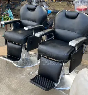Imported Executive Saloon Rolling Recliner Barber Chair