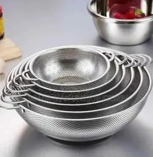 Stainless Steel Metal Sieve - 6pcs