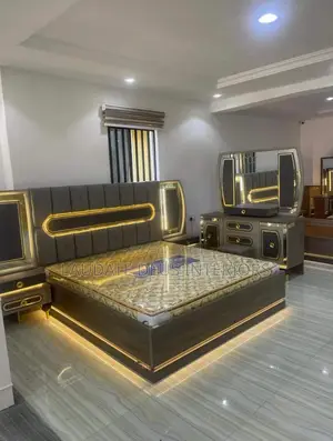 New Imported 6 by 6 Classic Bedframe With Spring Mattress