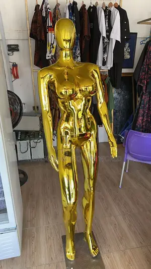 Brand New Size 12 Gold Chrome Female Dummy