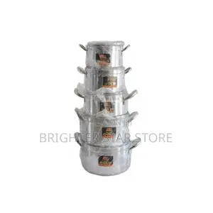 Tower Gold Cooking Pot Set -5pcs (Sizes18, 20, 22, 24, 26cm)