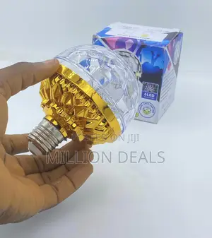 Disco Led Rotating Lamp