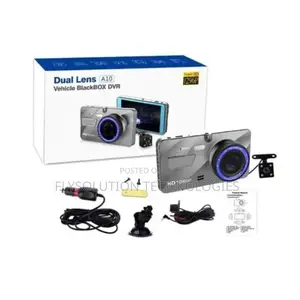 Dual Lens Vehicle Video Recording Dash Cam Blackbox DVR