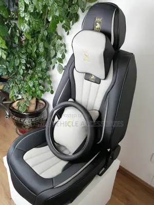 Maxone Gray and Black Seat Cover