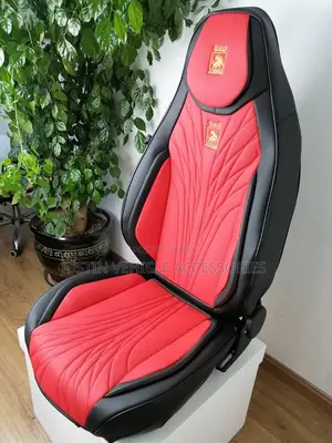 Maxone Black and Red Seat Cover