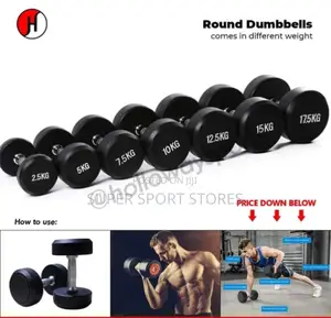 7.5kg Round Dumbbells