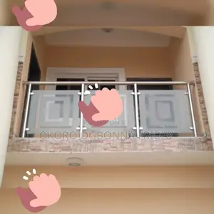 Balcony White Glass