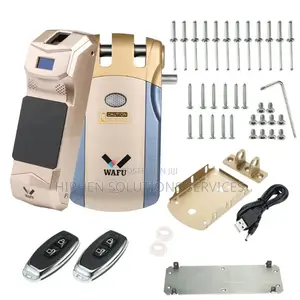 Wireless Remote Control Lock Invisible Keyless Door