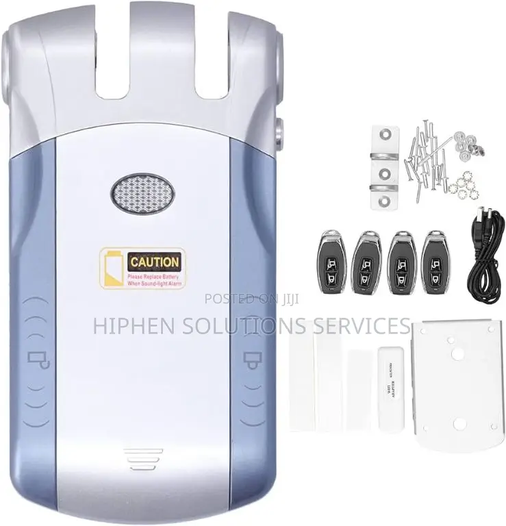 Electronic Lock With 4 Remote Control