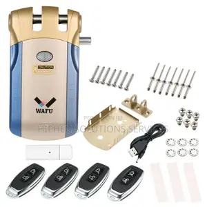 Electronic Lock With 4 Remote Control