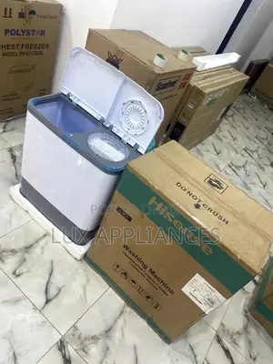 The Hisense WSPA 503 Twin Tub Semi-Automatic Washing Machine
