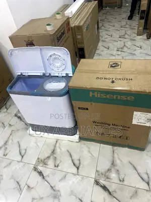 The Hisense WSPA 503 Twin Tub Semi-Automatic Washing Machine