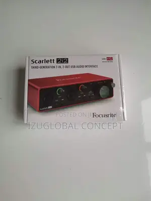 Focusrite Scarlett 2i2 3rd Gen USB Audio Interface