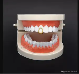 Open Face Heart Shape Single Teeth Grills