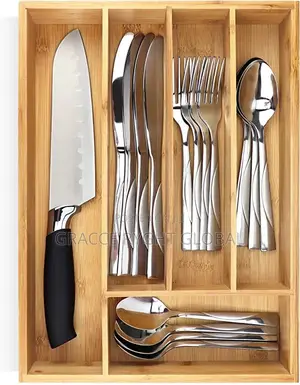 Wooden Cutlery Organizer / Tray