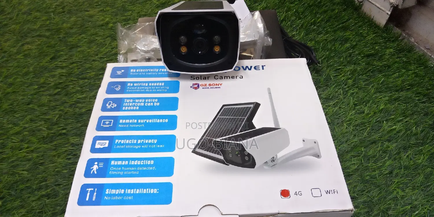 4G Solar Camera