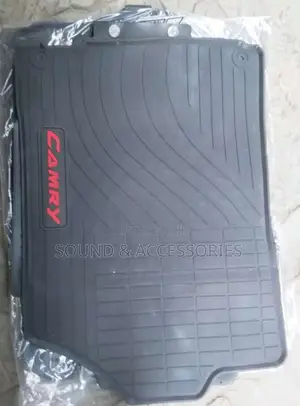 Toyota Camry Rubber Follow Come Floor Mats With Red Logo
