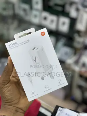 Xiaomi 65w Gan Charger With Dual Ports(Type-a + Type-c )