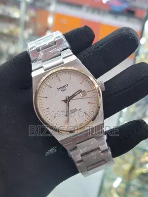 Original TISSOT Silver Chain Watch Available in Store