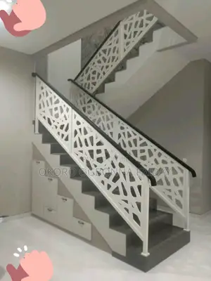 Laser Cut on a Staircase