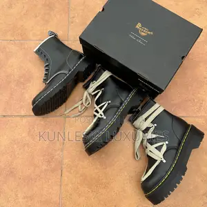 Original Rick Owens X Dr. Martens 1460 Quad Boot Collection