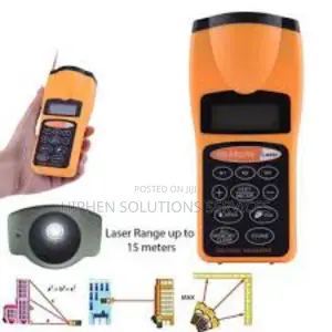 Ultrasonic Laser Distance Point Measure