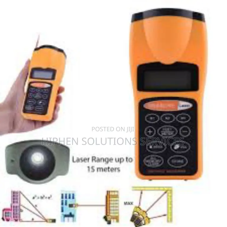 Ultrasonic Laser Distance Point Measure