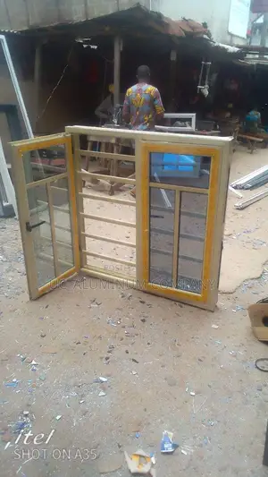 Cream Colour Casement Window With Burglary and Bet