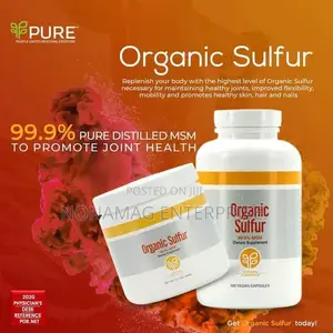 Livepure Organic Sulfur 180caps