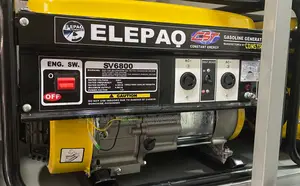 Brand New Elepaq 6800 Petrol Generator 100% Copper Coil