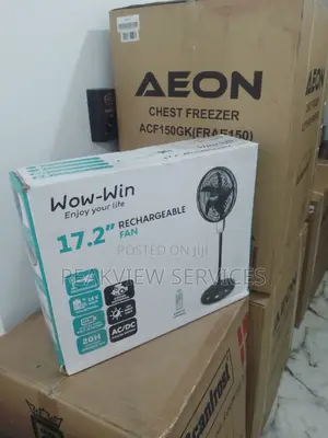 Best Selling Wow Win Rechargeable Standing Fan