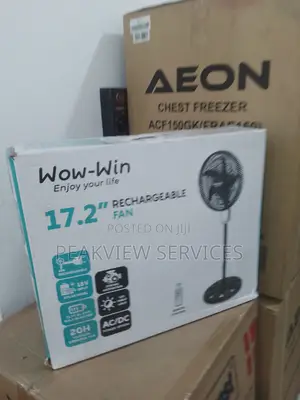 Best Selling (17.2) Inches Wow Win Rechargeable Fan