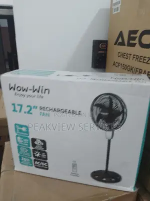 Best Wow Win Rechargeable Standing Fan