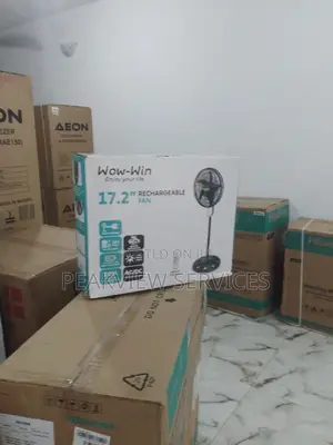The Best Selling (17.2) Inches Wow Win Rechargeable Fan