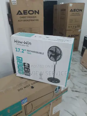 Fast Selling Wow Win Rechargeable Standing Fan