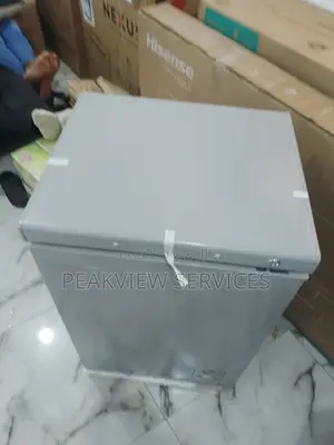 Silver Hisense 95L Chest Freezer With Basket
