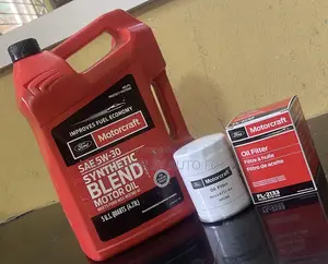 Original Motorcraft Synthetic Blend Oil and Oil Filter