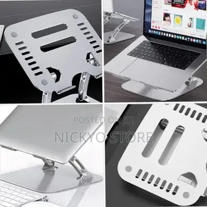 Portable Aluminum Computer Tablet Notebook Holder