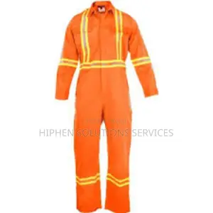 Flame Retardant Coverall With Reflectiv