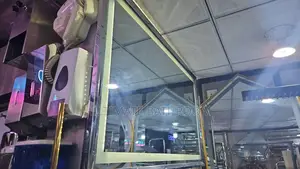 Stainless Frame 120x70 Bluetooth Mirror