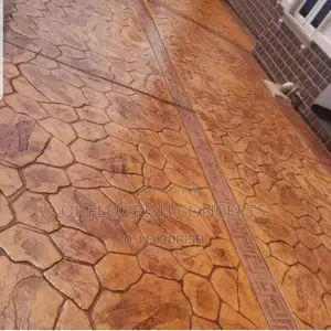 Painting And Repolishing Stamped Concrete