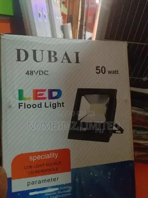 50w DC Led Floodlight 48v With Sensor