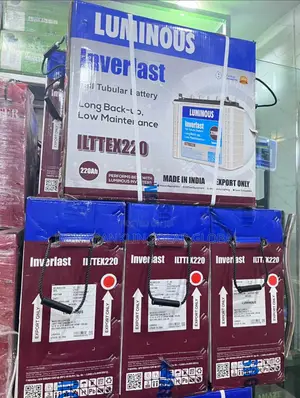 220ah Luminous Inverlast Solar Inverter Battery With Warrant