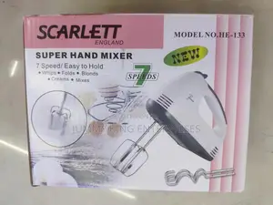 Scarlet 7-Speed Hand Cake Mixer