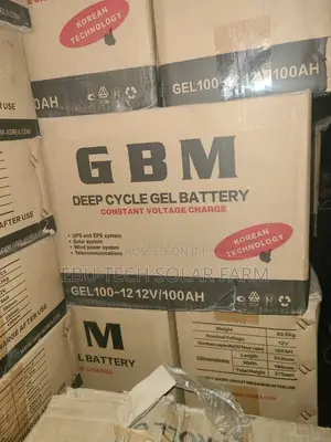GBM Battery 100ahs