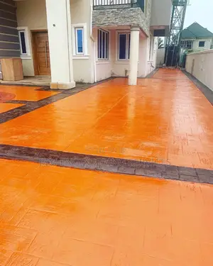 Terracotta Colour Hardener Acrylic Polish Flooring Painting