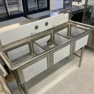 Quality Stainless Kitchen Sink 3bowels Is Available for Sale
