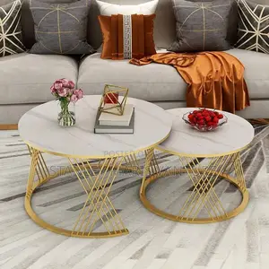 Luxurious Marble Center Table With Extension